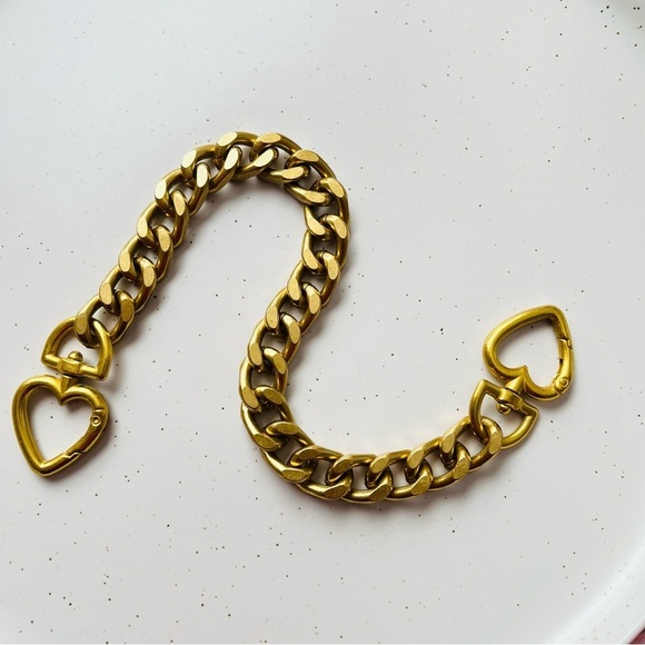 Coach mini micro Tilly top handle bag chain gold link - Picture 9 of 9